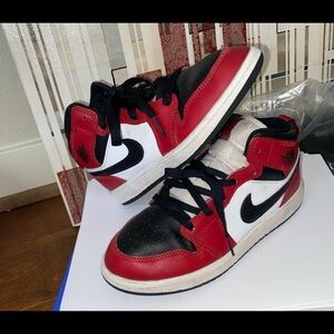 Red Black Jordan from Footlocker! 1.5 boys